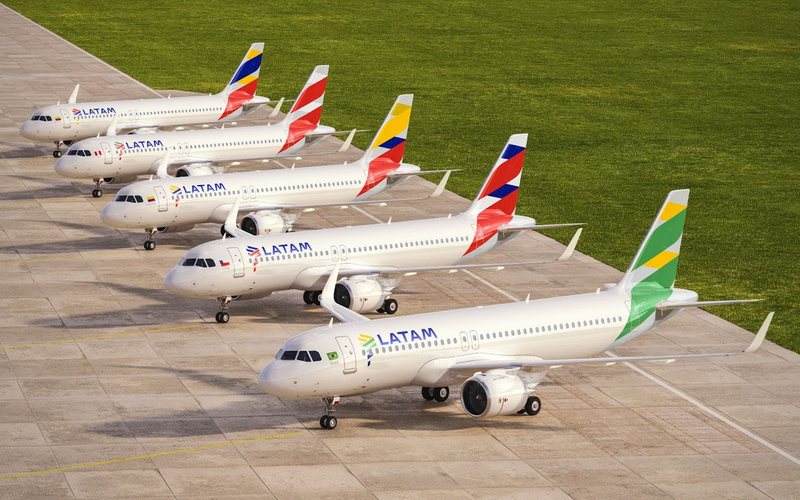 Latam linhas a&eacute;reas 