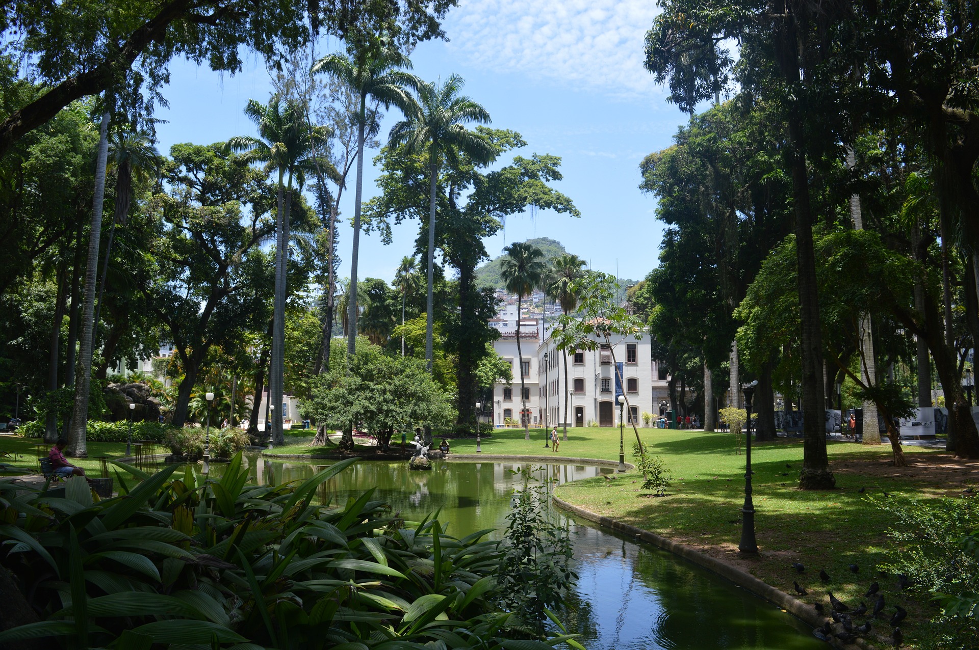 jardins do Museu da República