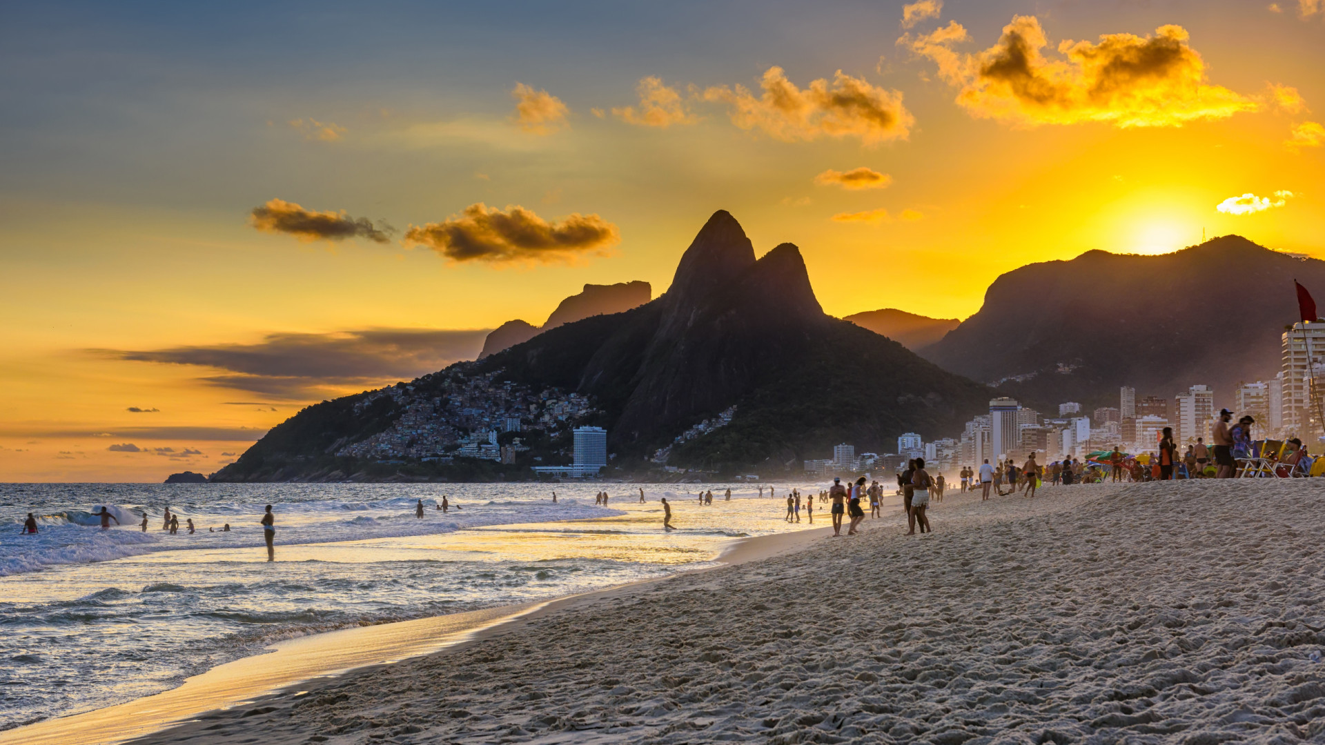 A Praia de Ipanema